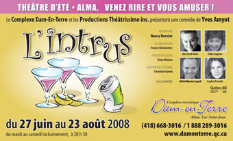 Affiche L'Intrus_Alma