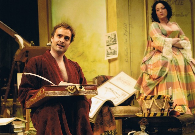 Le Libertin, rôle: Diderot (Le Libertin), Théâtre du Trident